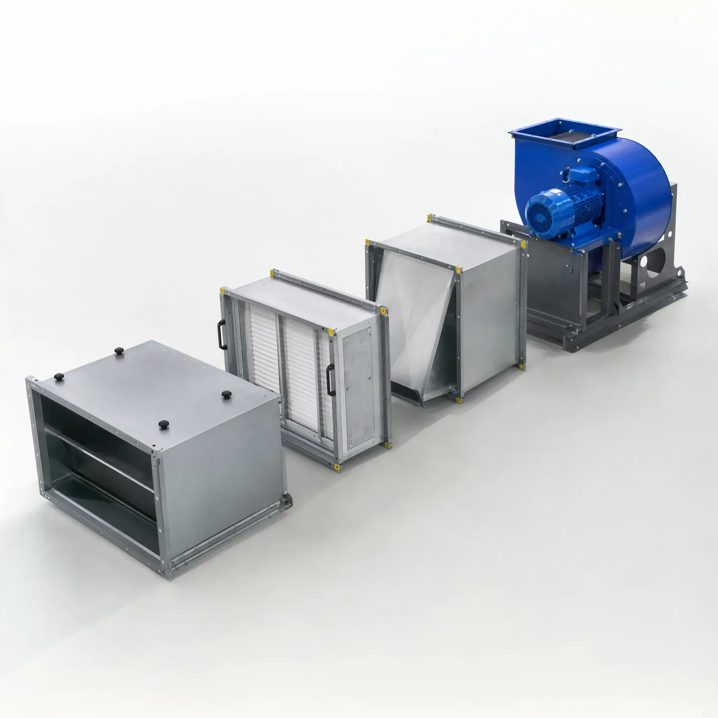 Representative selectable air-supply module kit