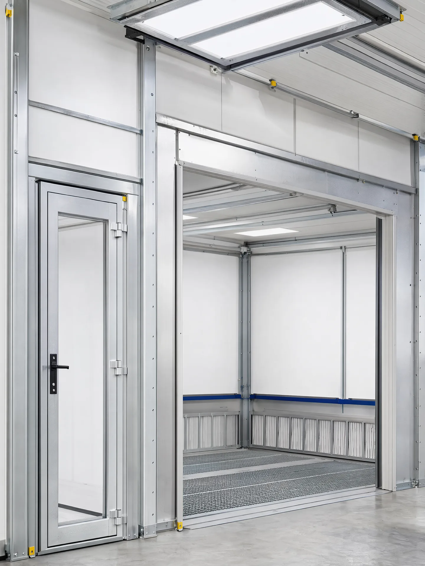 Representative door access and lighting modules