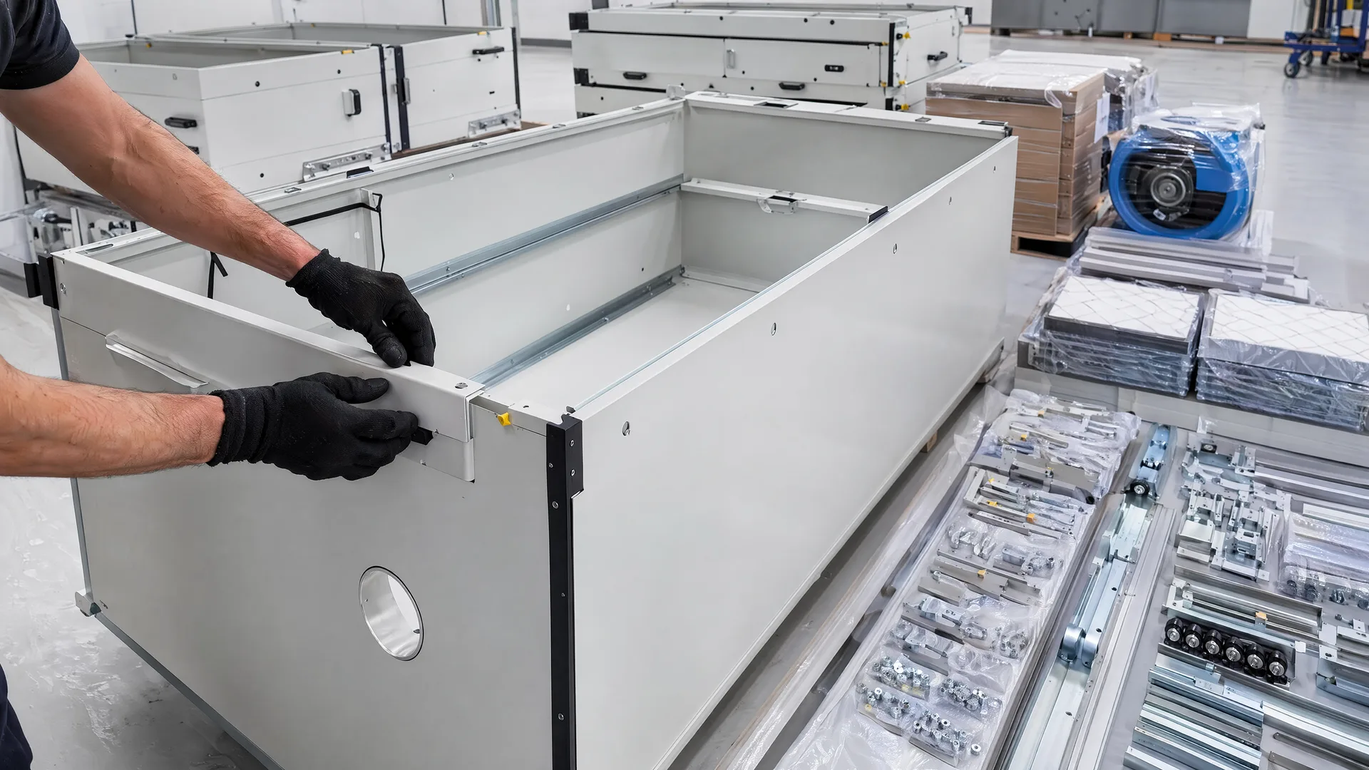 Representative interface checking identification and packing preparation